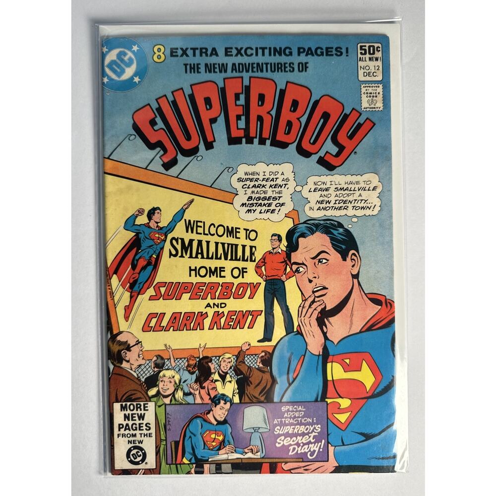 New Adventures of Superboy #12 Dec 1980 DC Comics